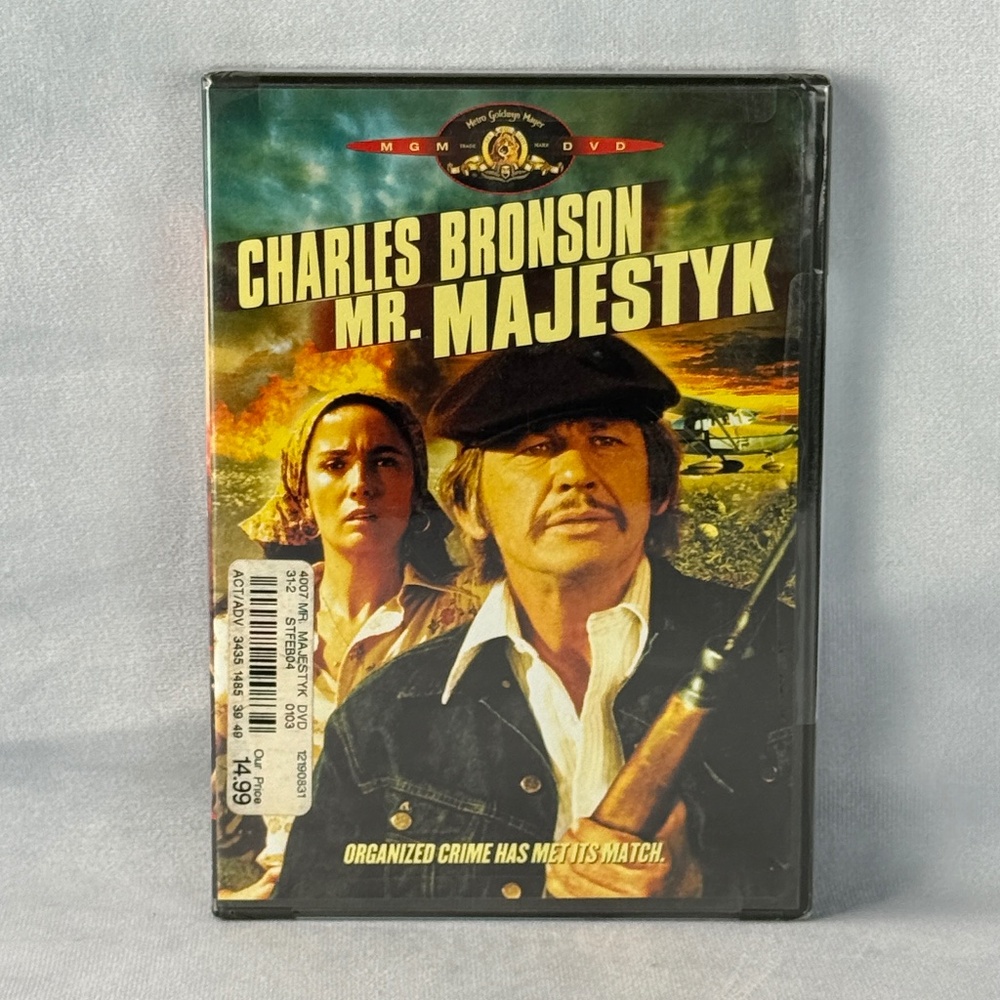 Mr. Majestyk DVD, Charles Bronson, New, Sealed.